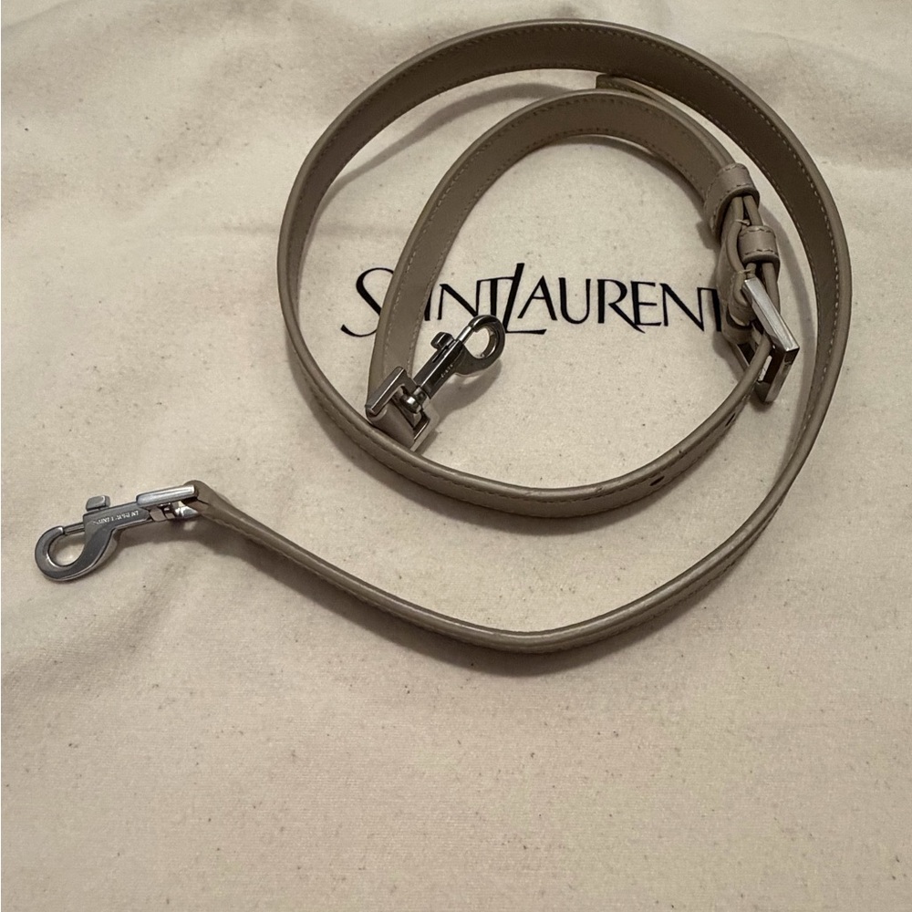 YSL LE 37 SMALL IN SHINY LEATHER - Picture 9 of 10